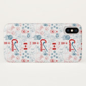 Canada | Symbolen Patroon Case-Mate iPhone Case (Achterkant (horizontaal))