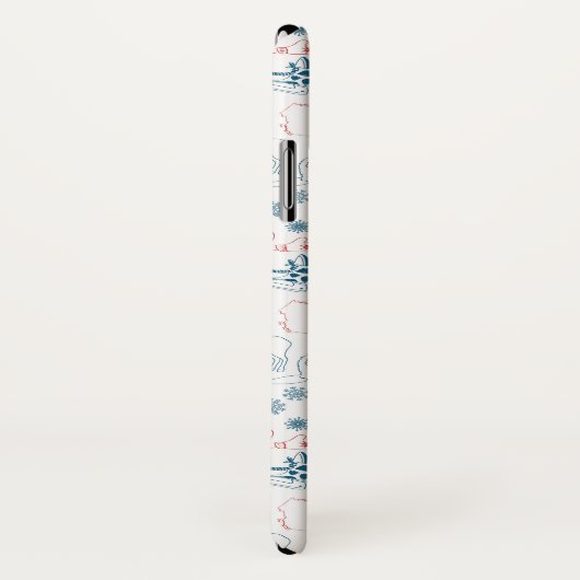 Canada | Symbolen Patroon Case-Mate iPhone Case (Achterkant / rechts)