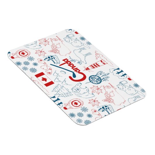 Canada | Symbolen Patroon Magneet (Rechterzijde)