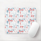 Canada | Symbolen Patroon Muismat (Met muis)