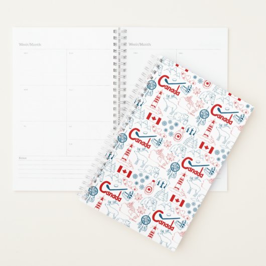 Canada | Symbolen Patroon Planner (Display)