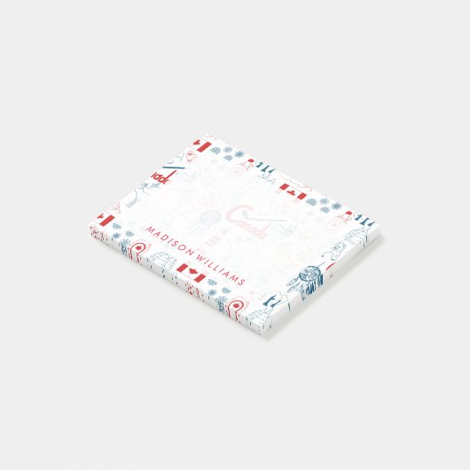 Canada | Symbolen Patroon Post-it® Notes (Schuin)