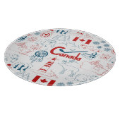 Canada | Symbolen Patroon Snijplank (Hoek)