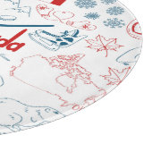 Canada | Symbolen Patroon Snijplank (Hoek)