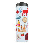 Canada Symbolen Thermosbeker (Voorkant)