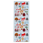 Canada Symbolen Wijn Cadeautas (Voorkant)