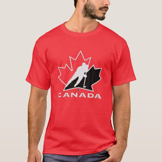 Canada T, Canadian T, Canada Flag, Canada T-shirt (Voorkant)