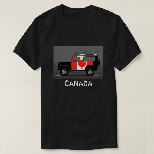 CANADA T-SHIRT (Design voorkant)