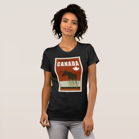 Canada T-shirt (Voorkant volledig)