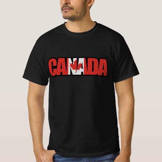 Canada T-shirt (Voorkant)