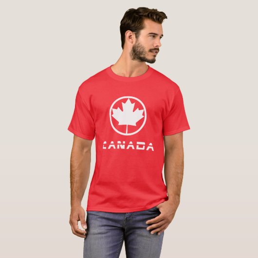 Canada T-shirt (Voorkant volledig)