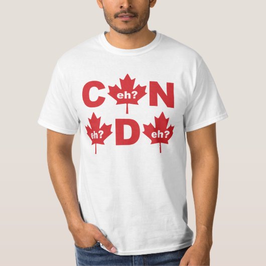 Canada T-shirt (Voorkant)