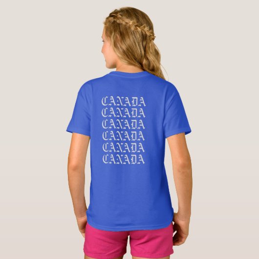 canada t-shirt (Achterkant volledig)