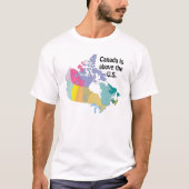 CANADA t-shirt (Voorkant)