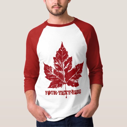 Canada T-Shirt Canada Maple Leaf Shirt (Voorkant)