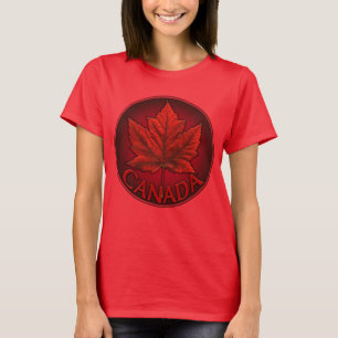Canada T-shirt Canada Maple Leaf Souvenir voor vro