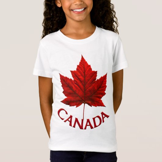 Canada T-Shirt Canada Shirt Souvenir Kind (Voorkant)