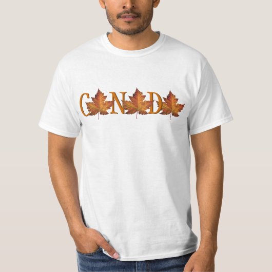 Canada T-shirt Canada Souvenir Unisex Shirt (Voorkant)