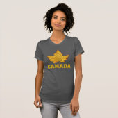 Canada T-shirt Canada Souvenir voor dames (Voorkant volledig)