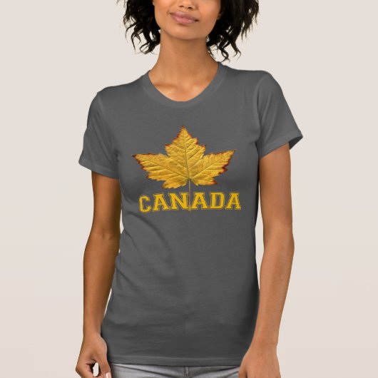 Canada T-shirt Canada Souvenir voor dames (Voorkant)