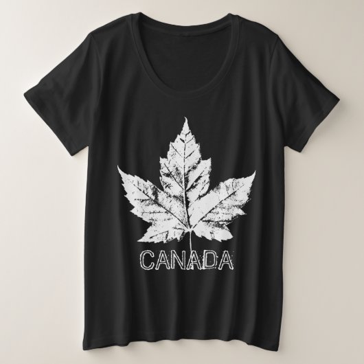 Canada T-Shirt Cool Canada T-Shirts voor vrouwen (Design voorkant)