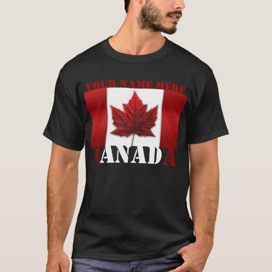 Canada T-shirt met speciale kenmerken - 6XL Canada (Voorkant)