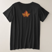 Canada T-shirt plus size Canada honkbal jersey (Design achterkant)
