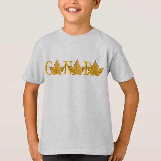 Canada T-shirt Souvenir Unisex Kind Canada Shirt (Voorkant)