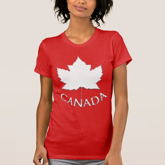 Canada T-shirt Women's Plus Size Canada Souvenir T (Voorkant)