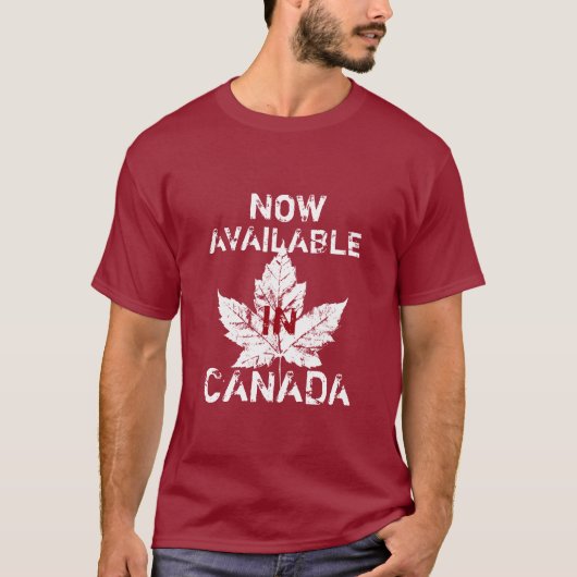 Canada T-shirts Funny Canada Souvenir Shirten (Voorkant)
