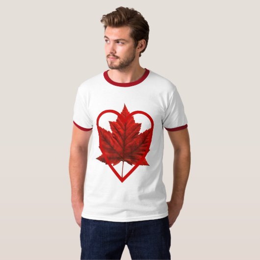 Canada T-shirts Gifts Souvenirs Canada Shirten (Voorkant volledig)