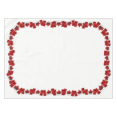 Canada Tablecloth Canada Flag Tablecloth Aanpassen Tafelkleed (Voorkant (Horizontaal))