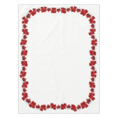 Canada Tablecloth Canada Flag Tablecloth Aanpassen Tafelkleed (Voorkant)