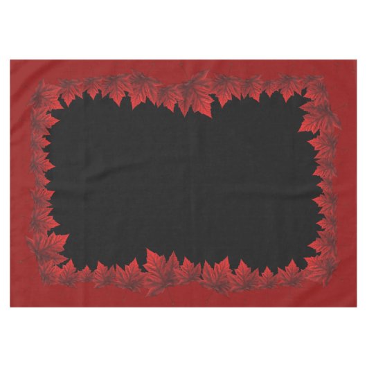 Canada Tablecloth Canada Maple Leaf Tablecloth Tafelkleed (Voorkant (Horizontaal))