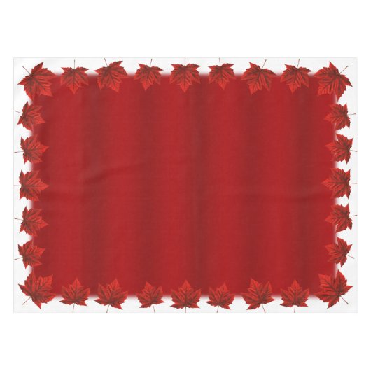 Canada Tablecloth Canada Maple Leaf Tablecloth Tafelkleed (Voorkant (Horizontaal))