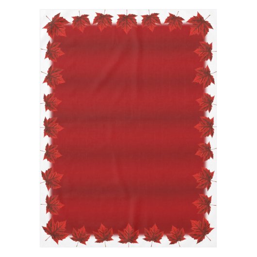 Canada Tablecloth Canada Maple Leaf Tablecloth Tafelkleed (Voorkant)