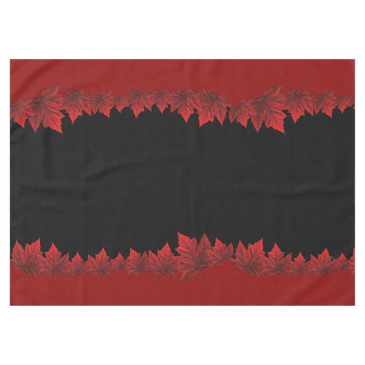 Canada Tablecloth Canada Maple Leaf Tablecloth Tafelkleed (Voorkant (Horizontaal))