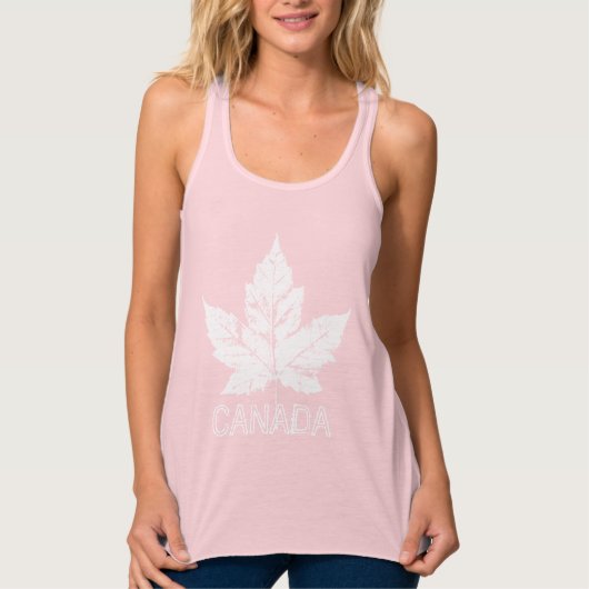 Canada Tanktop Cool Canada Souvenir Women's Topjes (Voorkant)