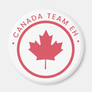 Canada Team EH Round Magnet