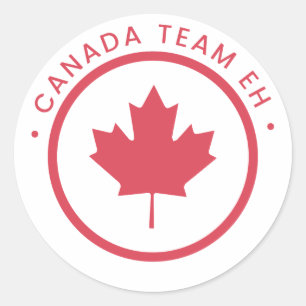 Canada Team Eh Sticker