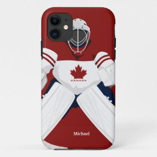 Canada Team Hockey Goalie iPhone 11 Hoesje