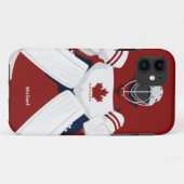 Canada Team Hockey Goalie Case-Mate iPhone Case (Achterkant (horizontaal))