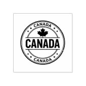 Canada Tekst Gedrukt Professionele Aanraking Kleur Rubberstempel (Afrduk)