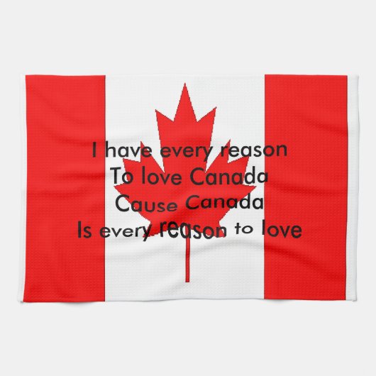 Canada Theedoek (Horizontaal)