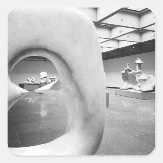 CANADA, Toronto: Art Gallery of Ontario (AGO) Vierkante Sticker (Voorkant)