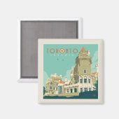 Canada | Toronto, Casa Loma Magneet (Voorkant / Achterkant)