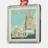Canada | Toronto, Casa Loma Metalen Ornament (Links)