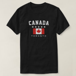 Canada Toronto Five Star Vlag T-shirt