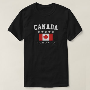 Canada Toronto Five Star Vlag T-shirt