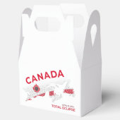 Canada Total Eclipse Favor Box Bedankdoosjes (Geopend)